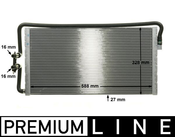 MAHLE CR1044000P Радіатор, система охолодження двигуна