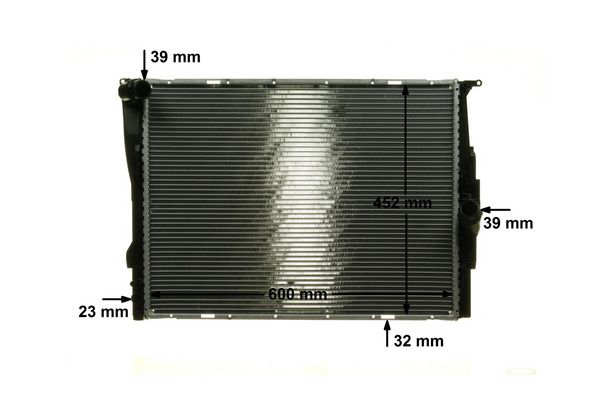 MAHLE CR1090000P Радіатор, система охолодження двигуна
