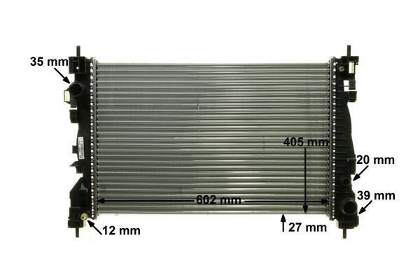 MAHLE CR1178000P Радіатор, система охолодження двигуна