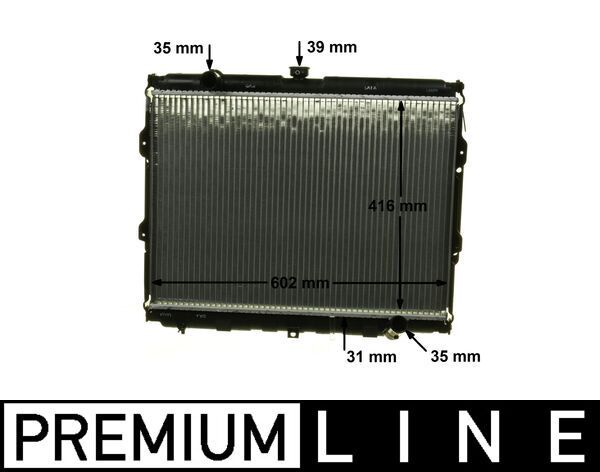 MAHLE CR1319000P Радіатор, система охолодження двигуна