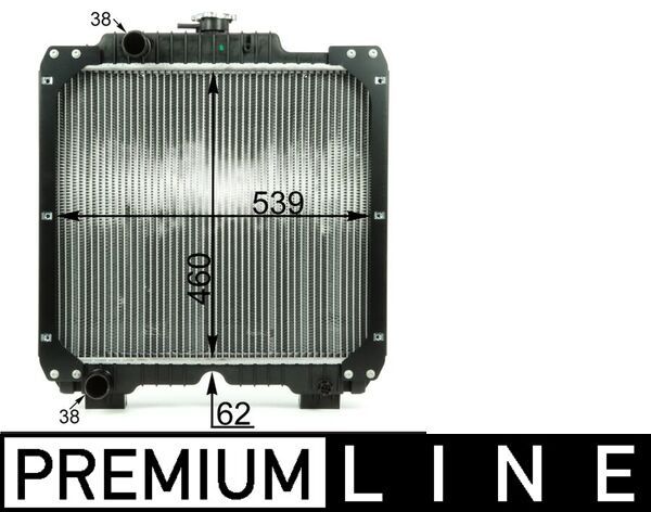 MAHLE CR1926000P Радіатор, система охолодження двигуна