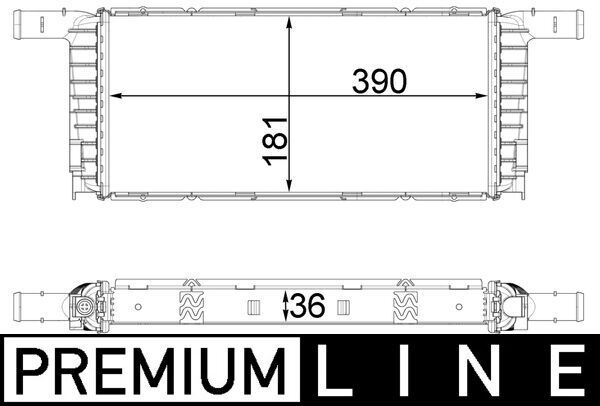MAHLE CR1941000P Радіатор, система охолодження двигуна