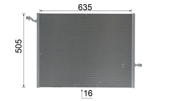 MAHLE CR2099000P Радіатор охолодження MB E-class (W213) 16-23