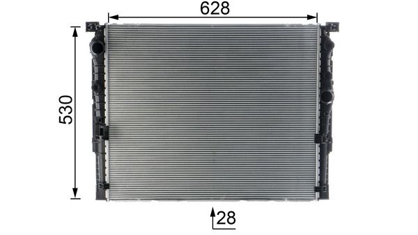 MAHLE CR2196000P Радіатор, система охолодження двигуна