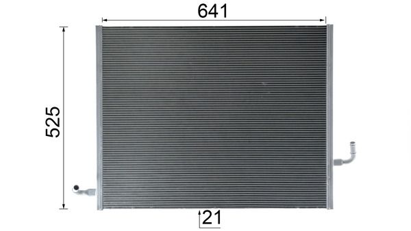 MAHLE CR2606000P Радіатор, система охолодження двигуна