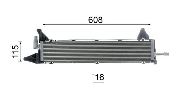 MAHLE CR2636000P Радіатор, система охолодження двигуна