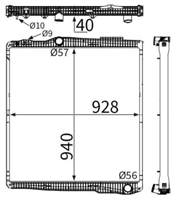 MAHLE CR2782000S Радіатор, система охолодження двигуна