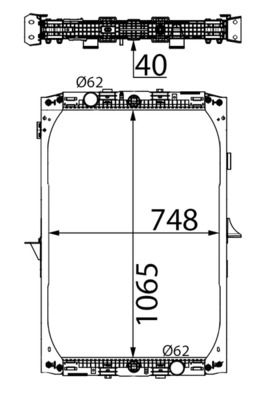 MAHLE CR2796000S Радіатор, система охолодження двигуна
