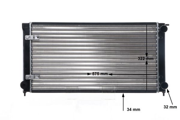 MAHLE CR414000S Радіатор, система охолодження двигуна