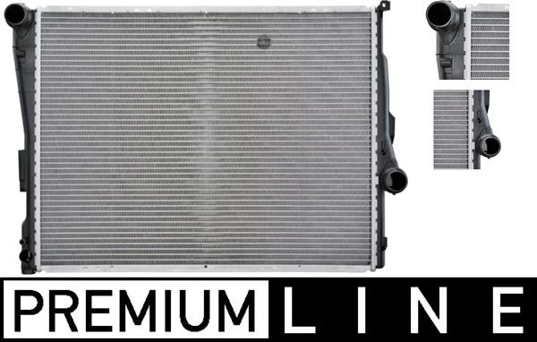 MAHLE CR458000P Радіатор, система охолодження двигуна