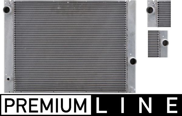 MAHLE CR580000P Радіатор охолодження BMW 5 (E60) 2.0-4.8 01-10