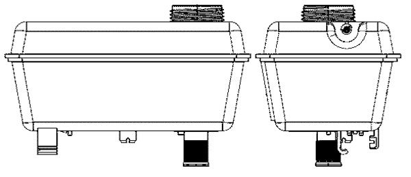 MAHLE CRT27000S Розширювальний бачок, охолоджувальна рідина
