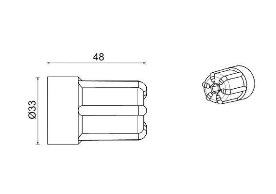 MAHLE CRTC6000P Запірна кришка, бак охолоджувальної рідини