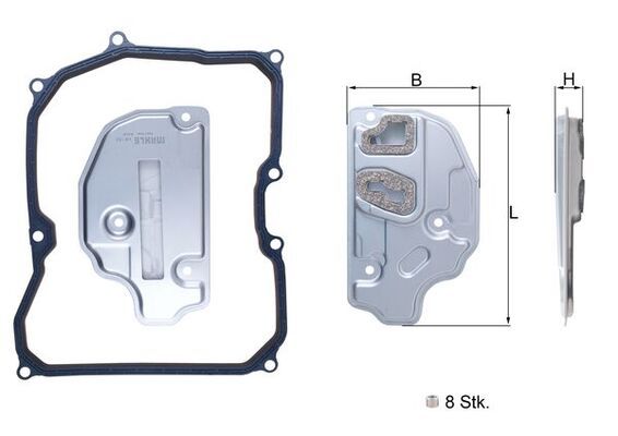 HX150KIT Фільтр гідравліки (MAHLE)