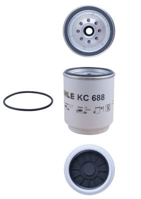KC688D Фільтр палива (MAHLE)