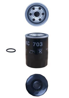 KC703D Фільтр палива (MAHLE)