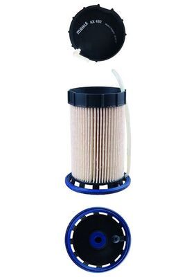 KX492 Фільтр палива (MAHLE)