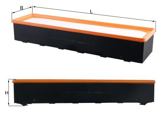 LA1680 Фільтр салону (MAHLE)