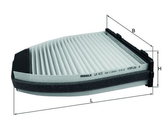 LA413 Фільтр салону (MAHLE)