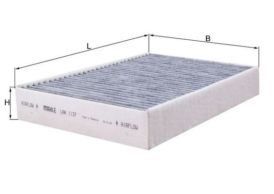LAK1137 Фільтр салону (MAHLE)