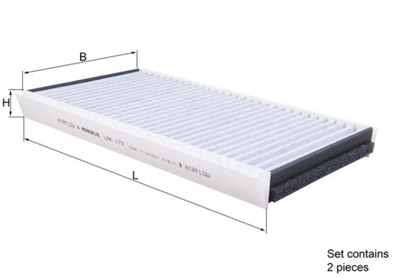 LAK173/S Фільтр салону (MAHLE)