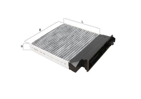 LAK230 Фільтр салону (MAHLE)