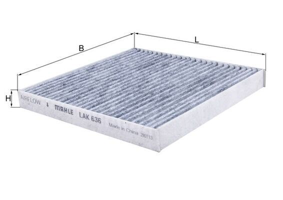 LAK636 Фільтр салону (MAHLE)