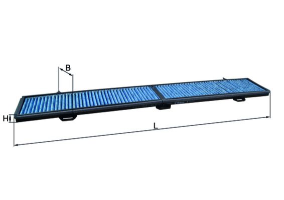 LAO248 Фільтр салону (MAHLE)