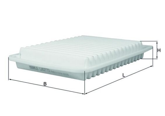 LX3773 Фільтр повітря (MAHLE)