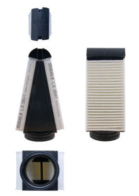 LX3841 Фільтр повітря (MAHLE)