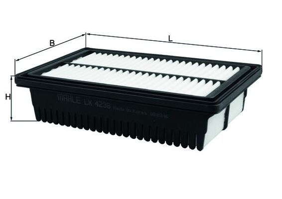 LX4238 Фільтр повітря (MAHLE)
