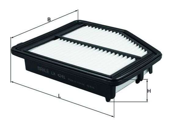 LX4241 Фільтр повітря (MAHLE)