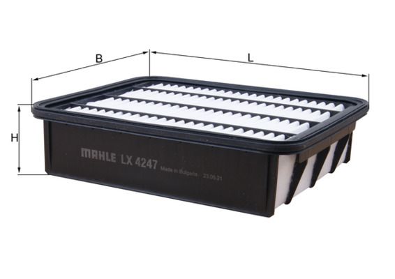 LX4247 Фільтр повітря (MAHLE)