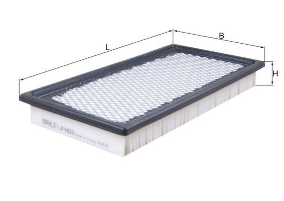 LX4423 Фільтр повітря (MAHLE)