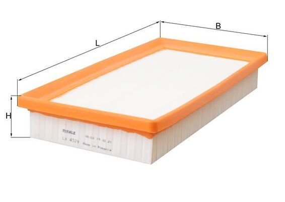 LX4529 Фільтр повітря (MAHLE)