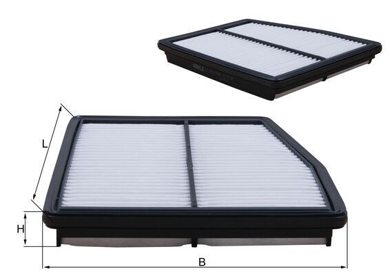 LX4753 Фільтр повітря (MAHLE)