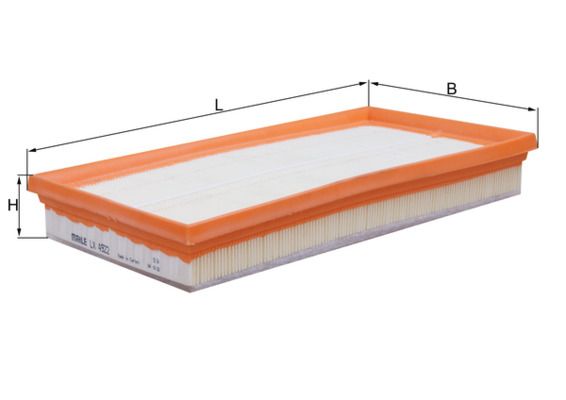 LX4922 Фільтр повітря (MAHLE)