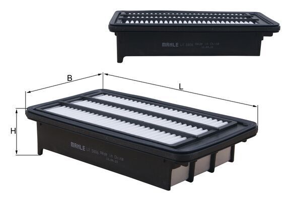 LX5806 Фільтр повітря (MAHLE)