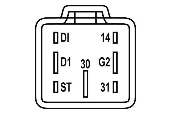 MAHLE MHG5 Блок керування, час розжарювання