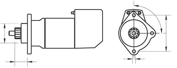 MAHLE MS675 Стартер