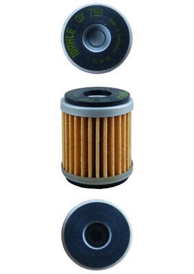 OX799 Фільтр масла (MAHLE)