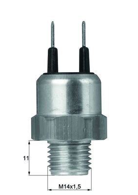 TSW27  Mahle - Датчик включення вентилятора