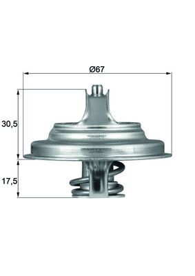 TX5471D  Mahle - Термостат