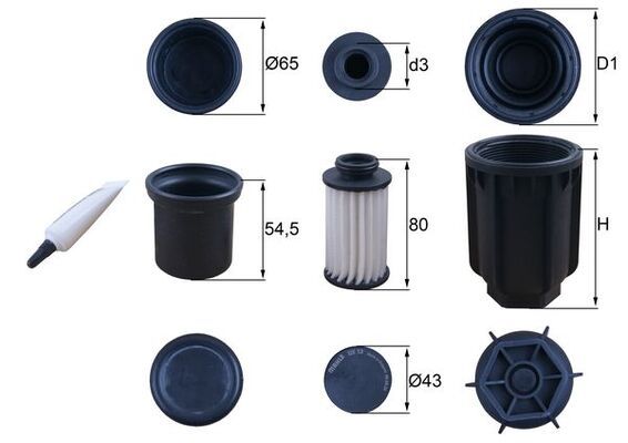UX13KIT     (MAHLE)