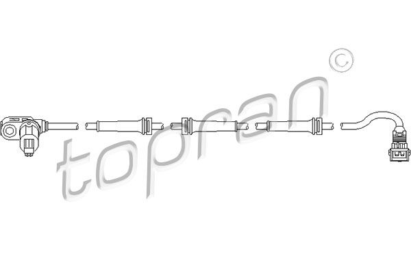 Topran 301536 Втулка ресори