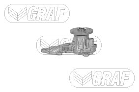 GRAF PA1402 Насос охолоджувальної рідини, охолодження двигуна