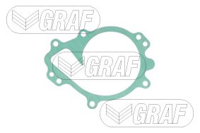 GRAF PA1425 Насос охолоджувальної рідини, охолодження двигуна