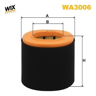 WA3006   (280/1) WIX Фільтр повітря