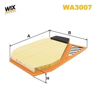 WA3007   (078/9)  WIX Фільтр повітря