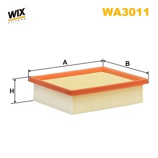 WA3011  (120/9) WIX Фільтр повітря